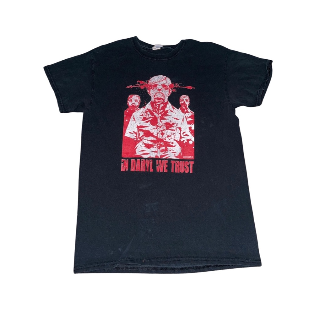 Vintage The Walking Dead T-Shirt: “In Daryl We Trust” Unisex Medium: Horror